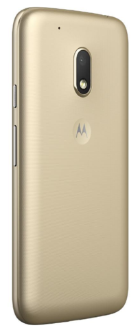 SMARTPHONE MOTO G4 PLAY DTV DUAL CHIP ANDROID 6.0 TELA 5" 16GB CÂMERA 8MP 4G - EDIÇÃO ESPECIAL DOURADO
